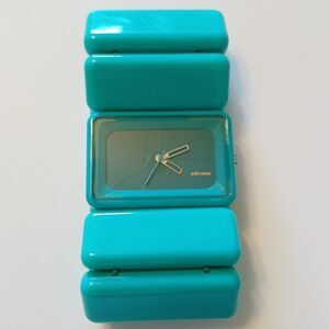 Nixon Love The Hotness The Vega Ladies Blue Quartz Bracelet Watch WR 30M
